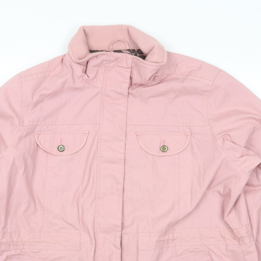 Womens UK Size 16 Being Casual Pink Jacket