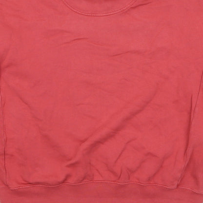 7 Days Active Mens Red Cotton Pullover Sweatshirt Size XS - Logo