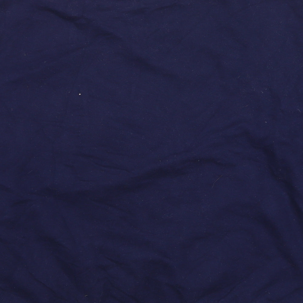 Mens UK Size M JustHoods Blue Pullover Sweatshirt