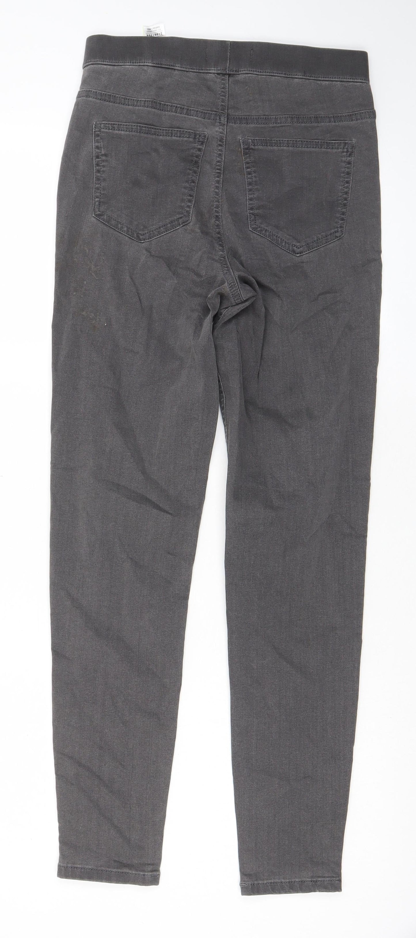 Womens UK Size 8 Marks and Spencer Regular Fit Jegging Grey Jeans