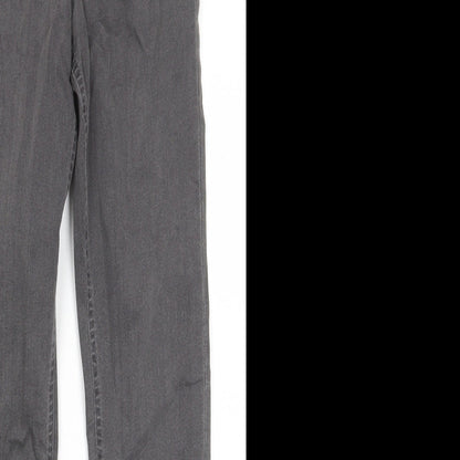 Womens UK Size 8 Marks and Spencer Regular Fit Jegging Grey Jeans