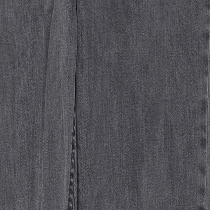 Won Hundred Womens Grey Cotton Skinny Jeans Size 29 in L32 in Regular Zip