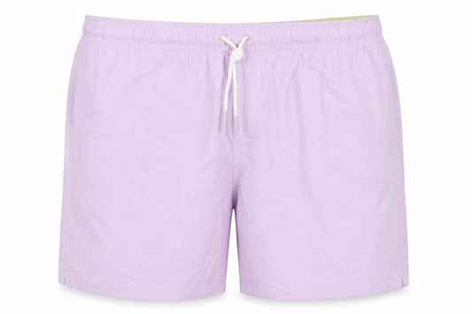 Marks and Spencer Mens Purple Polyester Bermuda Shorts Size 3XL Regular Drawstring - Inside Leg 5in