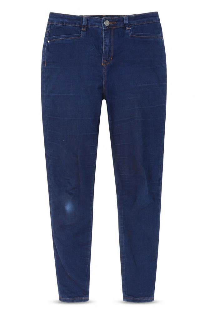 Womens UK Size 12 Very Regular Fit Skinny Blue Jeans