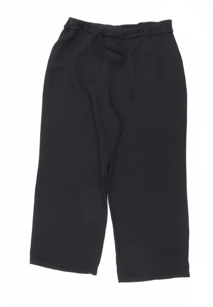 Womens UK Size 18 Bonmarché Regular Fit  Black Trousers