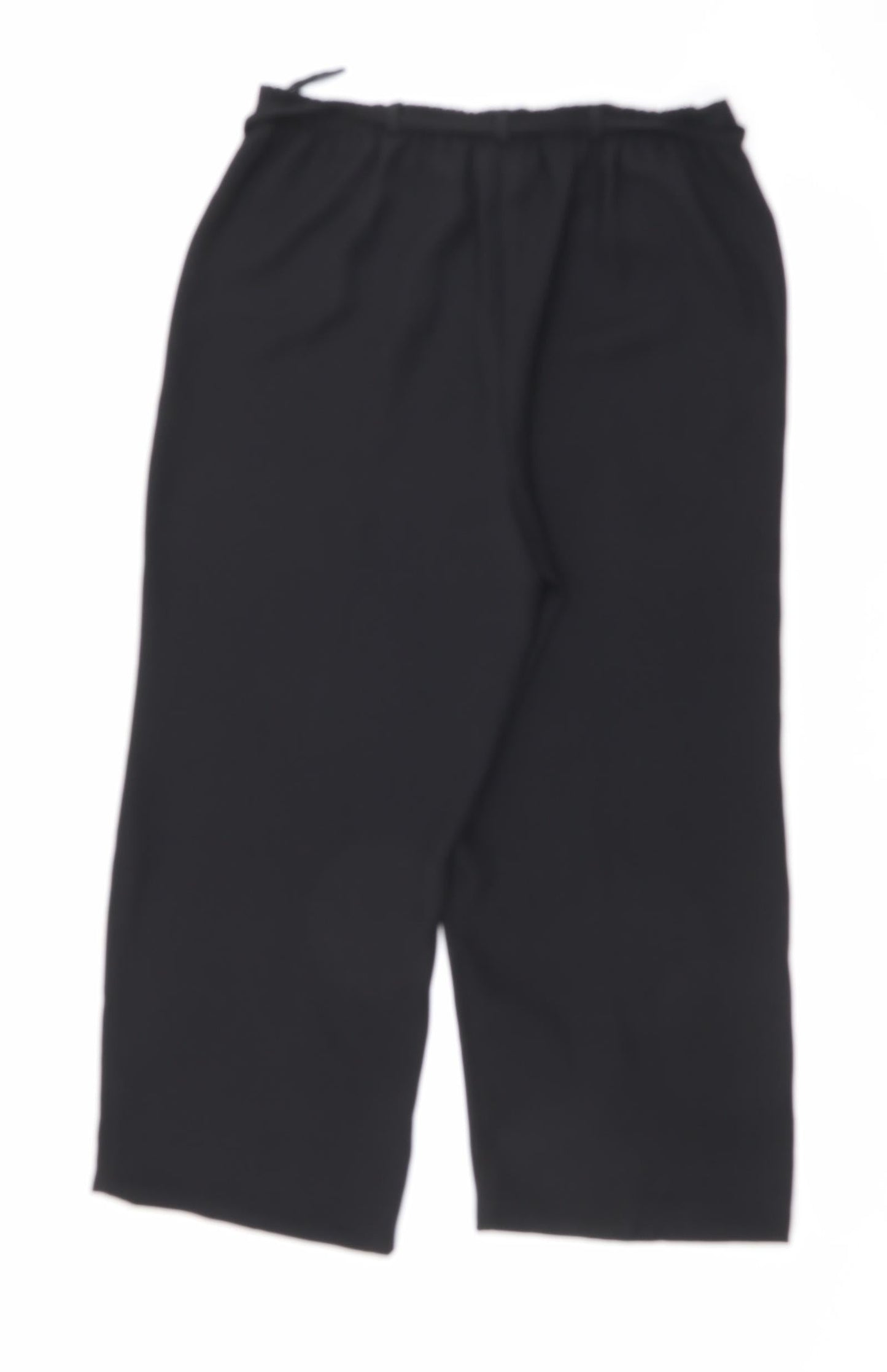 Womens UK Size 18 Bonmarché Regular Fit  Black Trousers