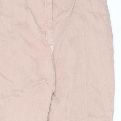 Womens UK Size 20 Marks and Spencer Regular Fit Chino Pink Trousers