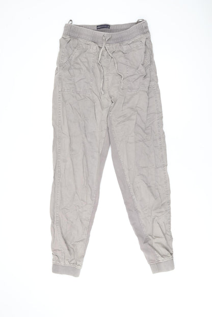 Womens UK Size 10 Marks and Spencer Regular Fit  Brown Trousers