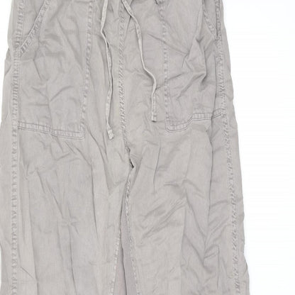 Womens UK Size 10 Marks and Spencer Regular Fit  Brown Trousers