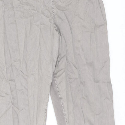 Womens UK Size 10 Marks and Spencer Regular Fit  Brown Trousers