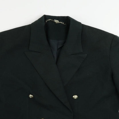 First Avenue Womens Green Jacket Blazer Size 12 Button