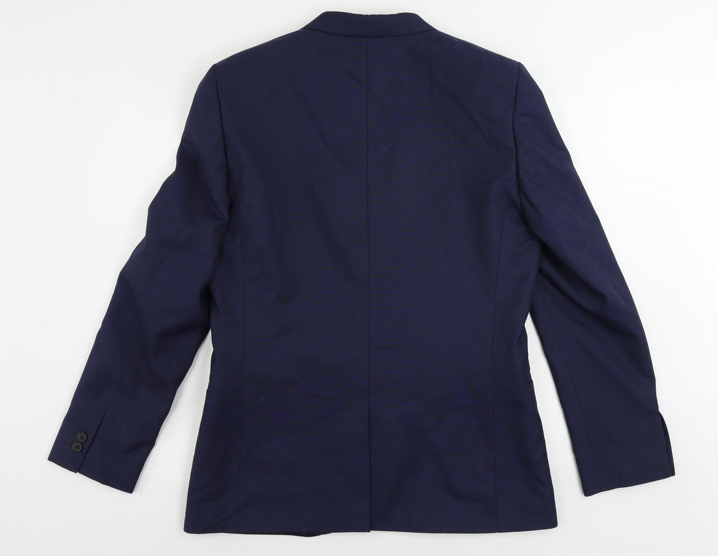 Mens UK Size 40 Moss London Regular Blue Suit Jacket