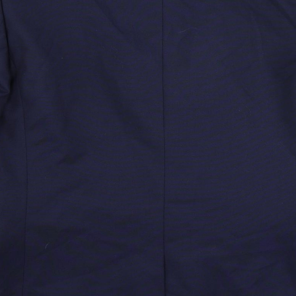 Mens UK Size 40 Moss London Regular Blue Suit Jacket