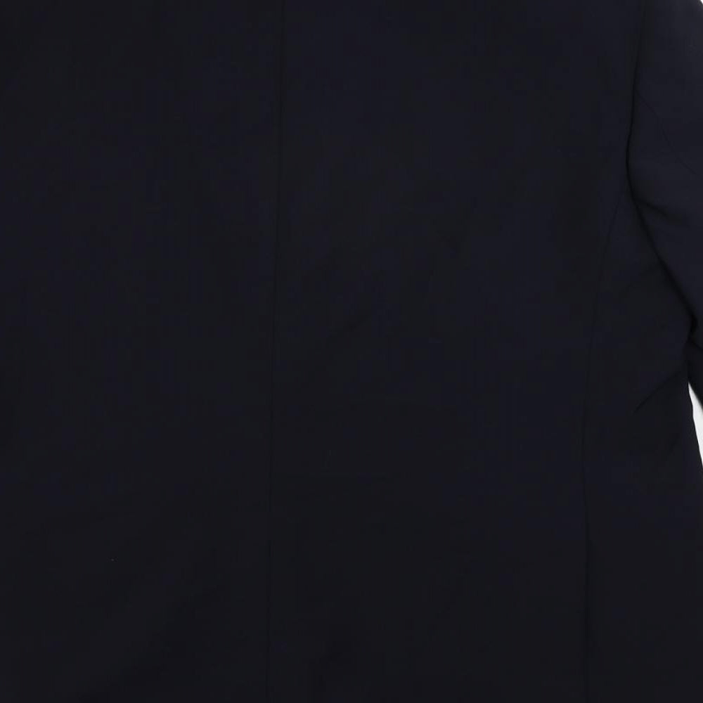 Autograph Mens Blue Wool Jacket Suit Jacket Size 42 Regular