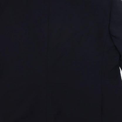 Autograph Mens Blue Wool Jacket Suit Jacket Size 42 Regular