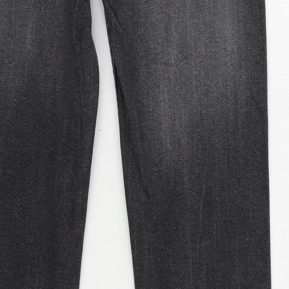 Mens UK Size 28 in Topman Regular Fit Skinny Grey Jeans