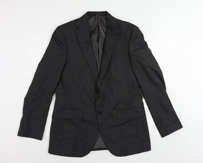 Mens UK Size 40 Marks and Spencer Regular Grey Suit Jacket