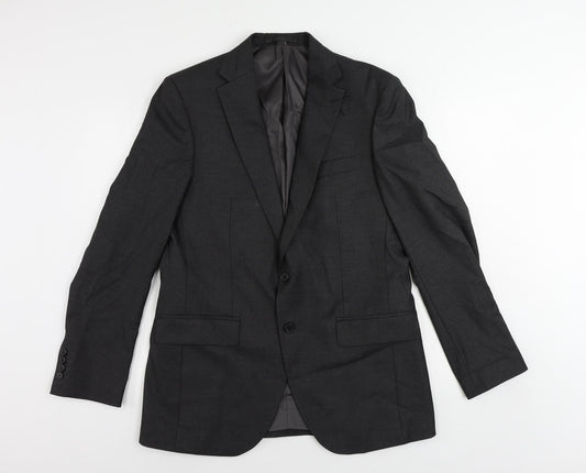 Mens UK Size 40 Marks and Spencer Regular Grey Suit Jacket