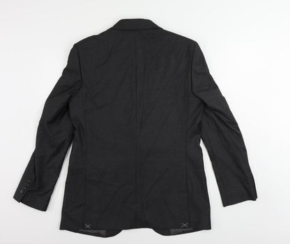 Mens UK Size 40 Marks and Spencer Regular Grey Suit Jacket