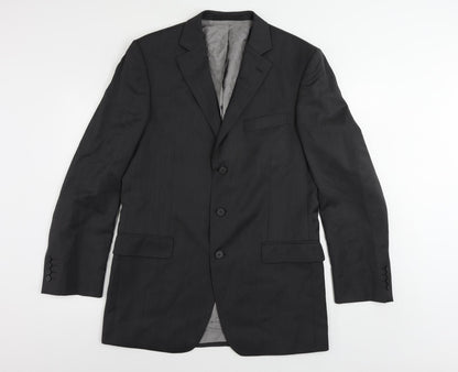 Mens UK Size 40 Marks and Spencer Regular Grey Suit Jacket