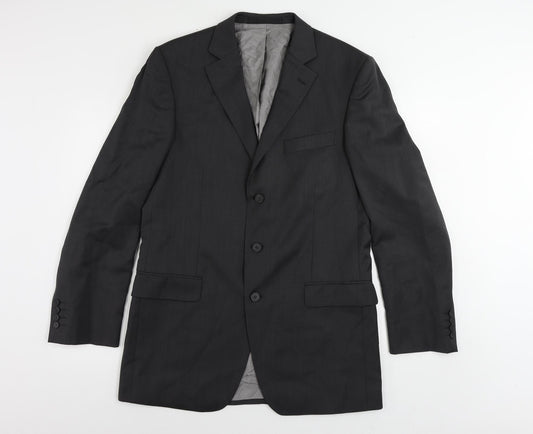 Mens UK Size 40 Marks and Spencer Regular Grey Suit Jacket