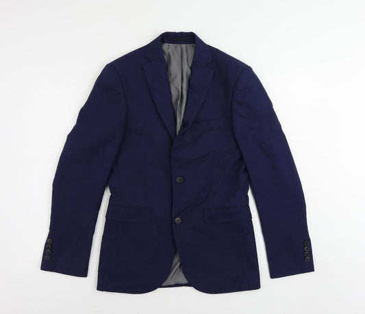 Mens UK Size 34 NEXT Regular Blue Suit Jacket