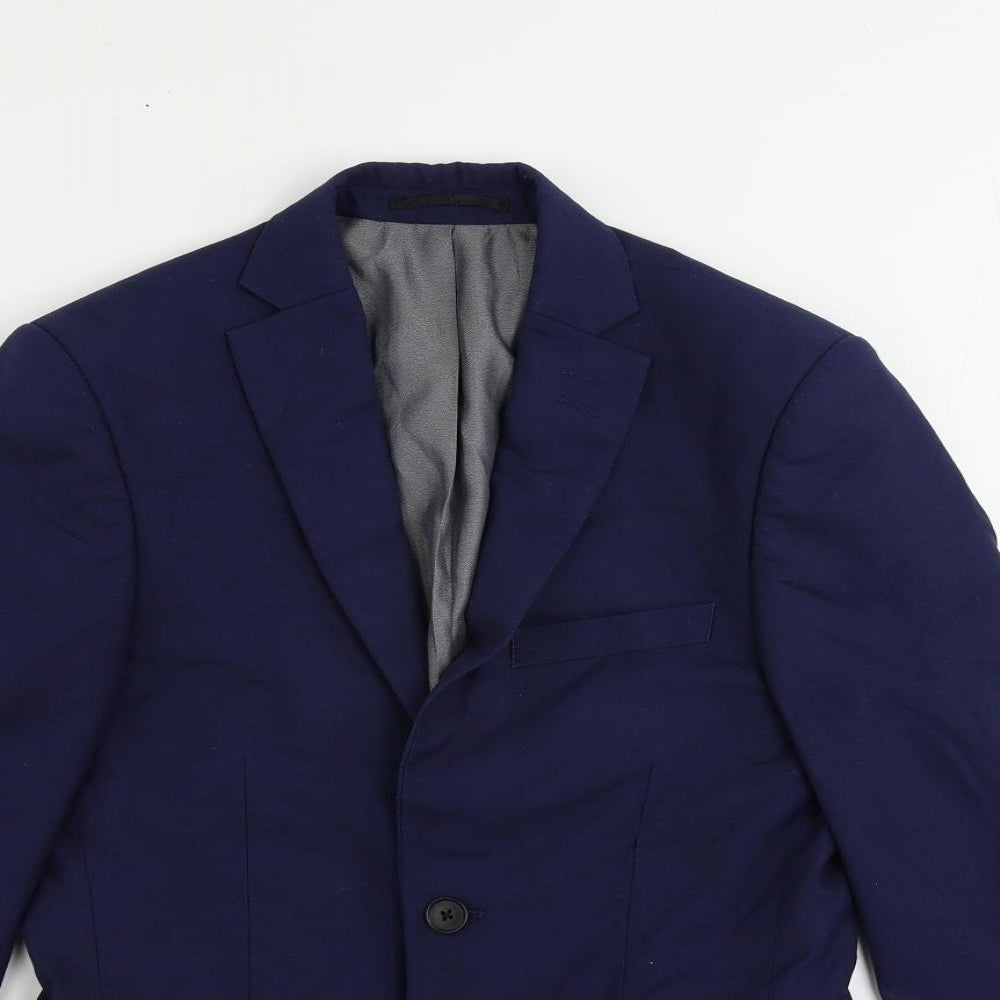 Mens UK Size 34 NEXT Regular Blue Suit Jacket