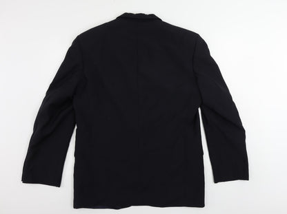 Mens UK Size 40 St Michael Regular Blue Suit Jacket