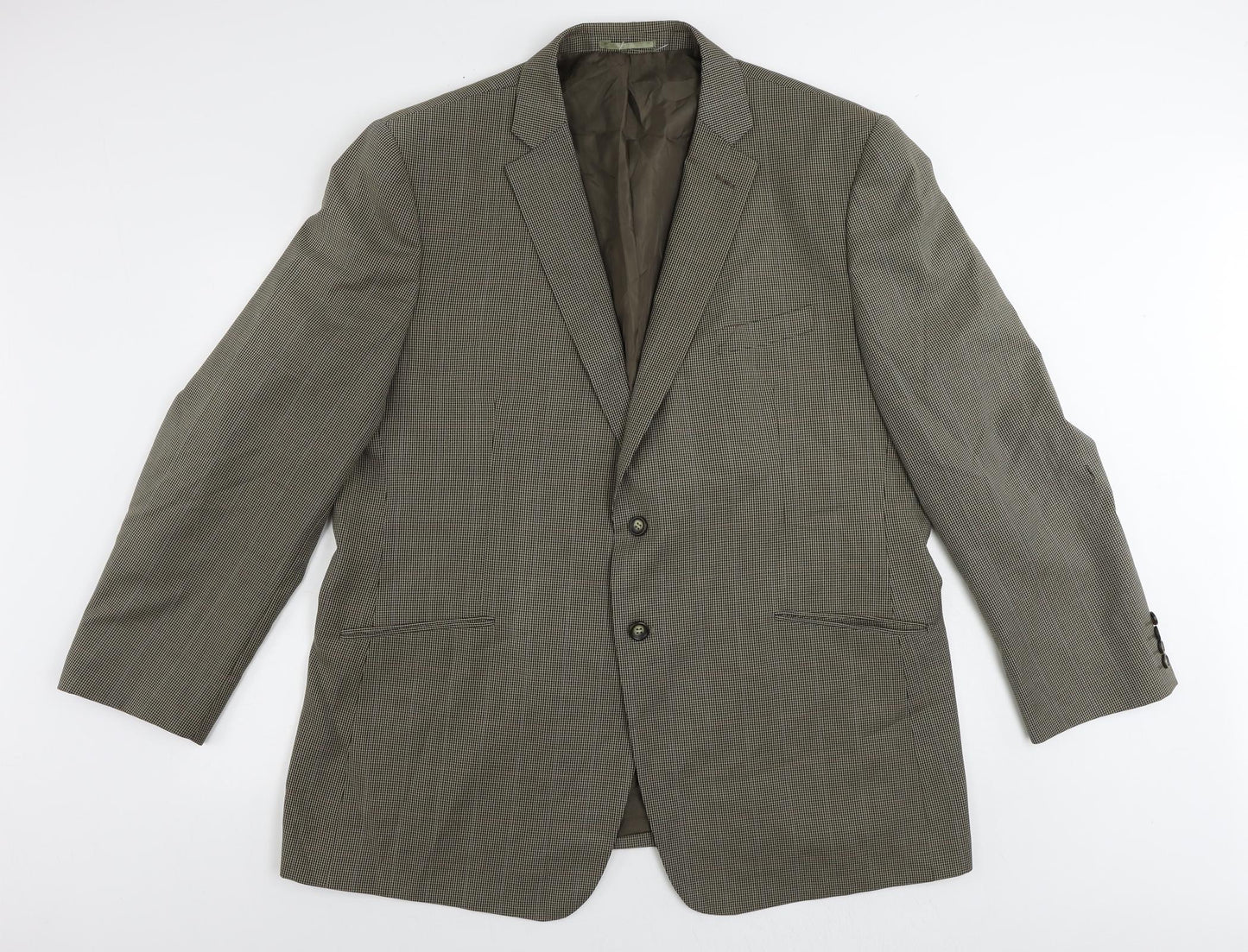 Mens UK Size 48 Jack Reid Regular Brown Suit Jacket