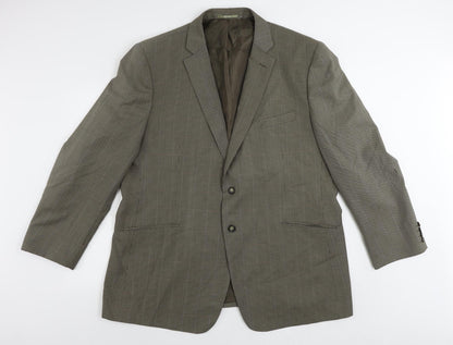 Mens UK Size 48 Jack Reid Regular Brown Suit Jacket