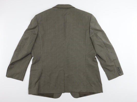Mens UK Size 48 Jack Reid Regular Brown Suit Jacket