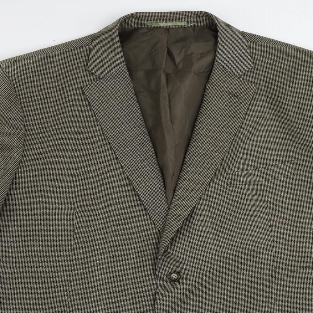 Mens UK Size 48 Jack Reid Regular Brown Suit Jacket