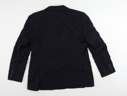 Mens UK Size 44 Marks and Spencer Regular Blue Suit Jacket