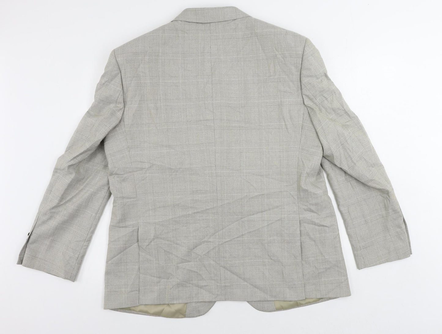 Mens UK Size 44 Marks and Spencer Regular Beige Suit Jacket
