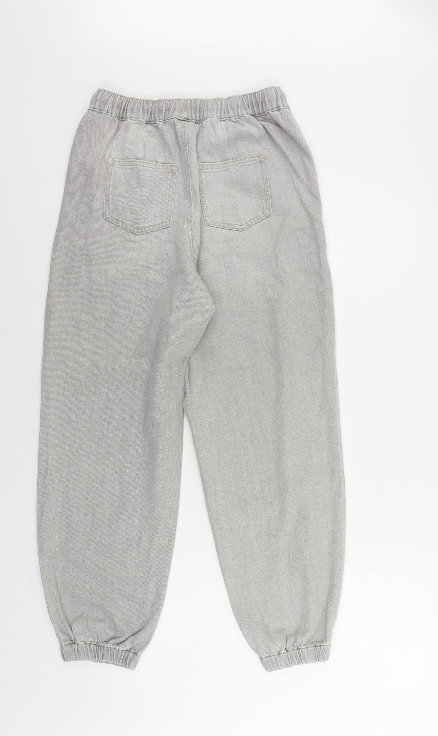 Womens UK Size 6 Marks and Spencer Regular Fit Jogger Grey Trousers