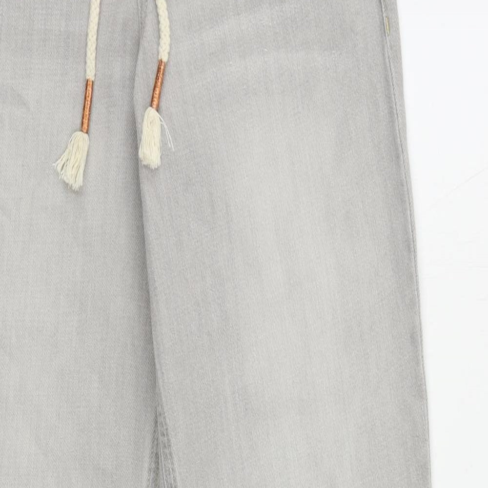 Womens UK Size 6 Marks and Spencer Regular Fit Jogger Grey Trousers