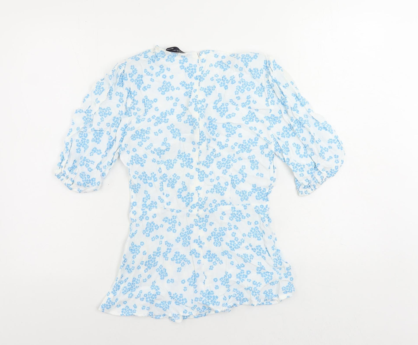 Womens UK Size 6 Marks and Spencer White Basic Blouse