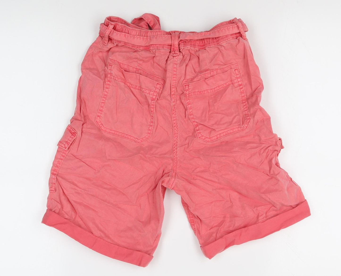 Marks and Spencer Women’s Pink Cargo Shorts Size 6