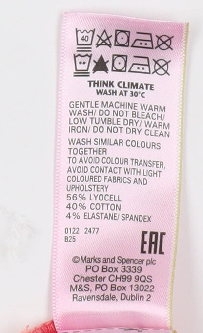 Marks and Spencer Women’s Pink Cargo Shorts Size 6