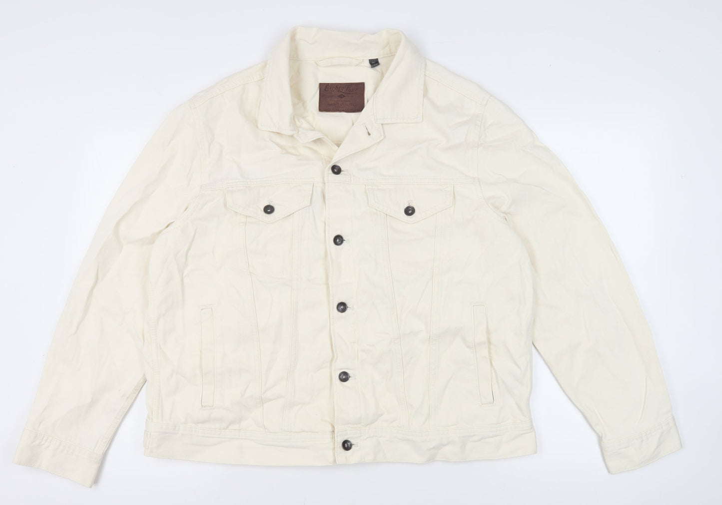 Womens UK Size 2XL Marks and Spencer Ivory Basic Jacket