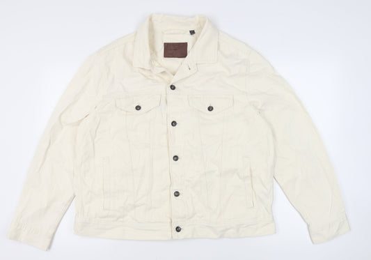 Womens UK Size 2XL Marks and Spencer Ivory Basic Jacket