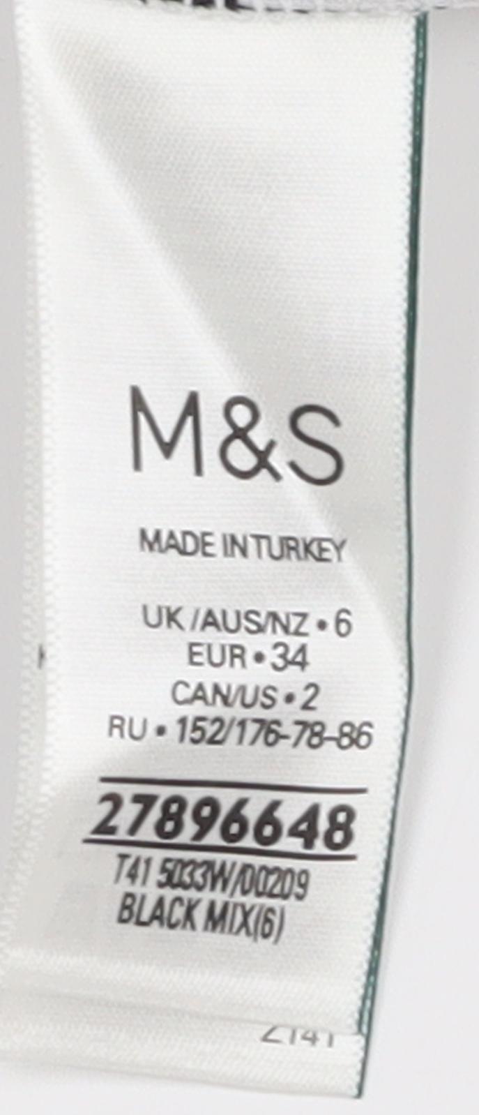Womens UK Size 6 Marks and Spencer Multicoloured  Tank