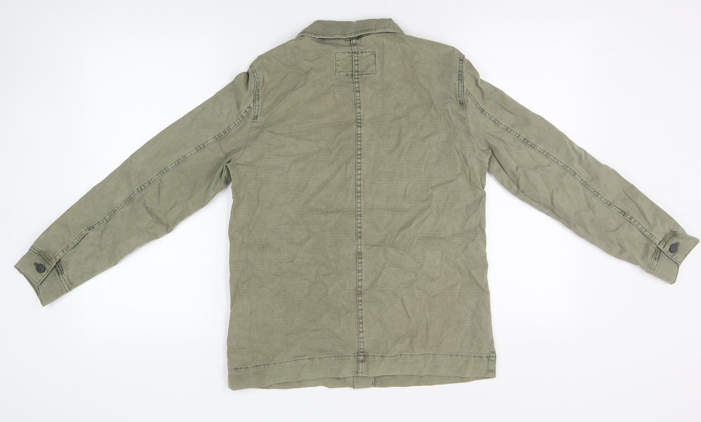 Womens UK Size 8 Marks and Spencer Green Military Jacket