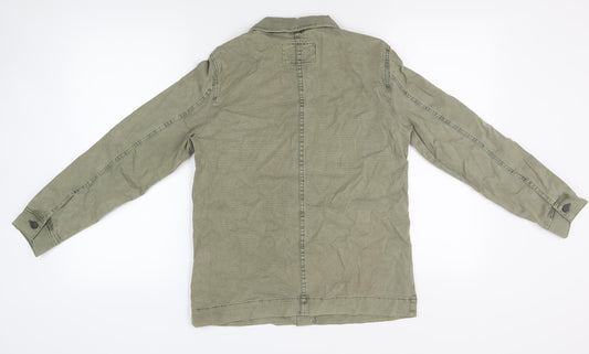 Womens UK Size 8 Marks and Spencer Green Military Jacket