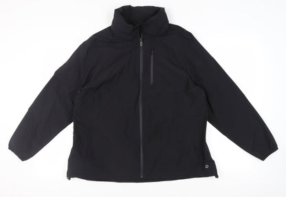 Unisex Adults UK Size 20 Marks and Spencer Black Basic Jacket