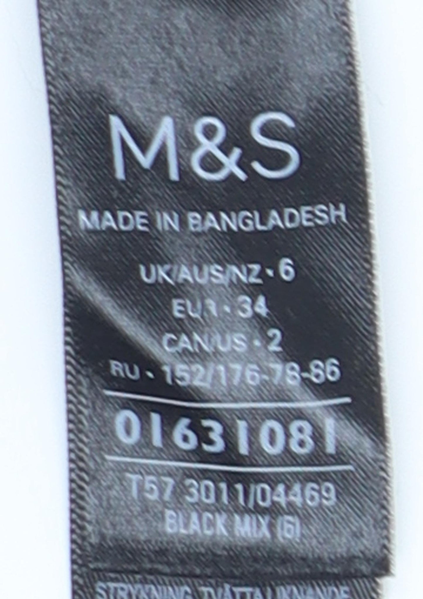 Marks & Spencer Women's Black Shorts Size 6