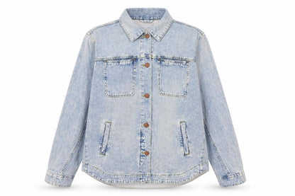 Velvet Heart Womens Blue Jacket Size L Button