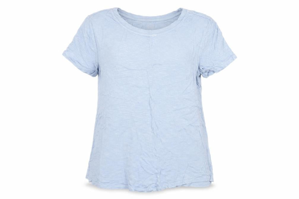 Womens UK Size S Gap Blue Basic T-Shirt