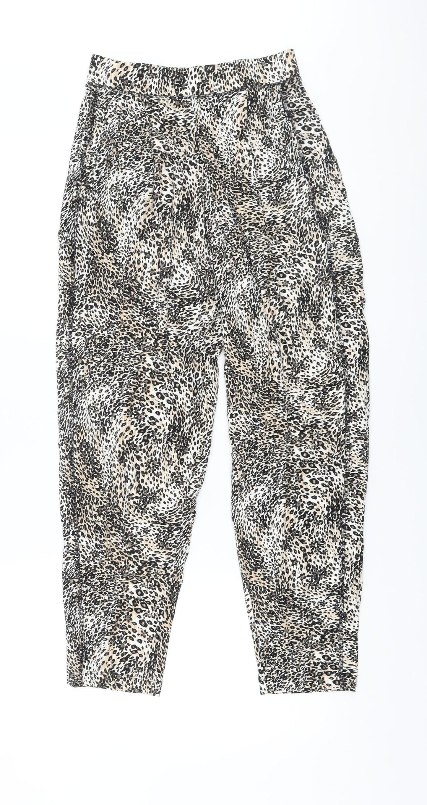 Womens UK Size 6 Marks and Spencer Regular Fit  Beige Trousers