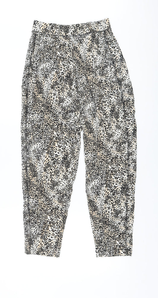 Womens UK Size 6 Marks and Spencer Regular Fit  Beige Trousers